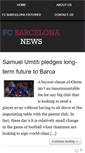 Mobile Screenshot of fc-barcelonanews.com